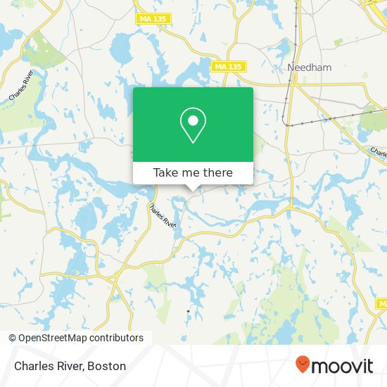 Mapa de Charles River