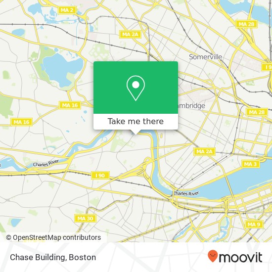 Chase Building map