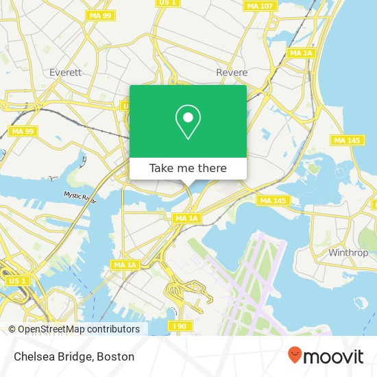 Mapa de Chelsea Bridge