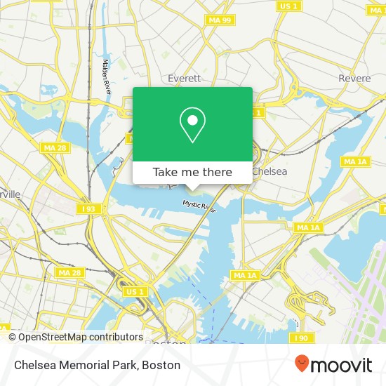 Chelsea Memorial Park map