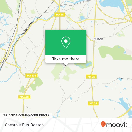 Mapa de Chestnut Run