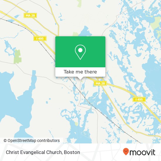 Christ Evangelical Church map