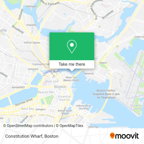 Constitution Wharf map