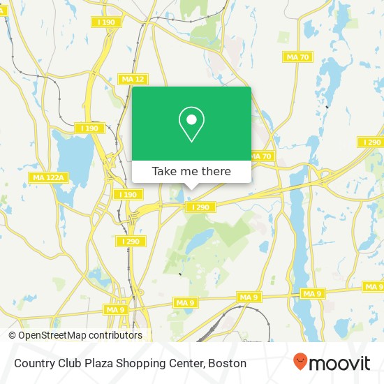 Country Club Plaza Shopping Center map