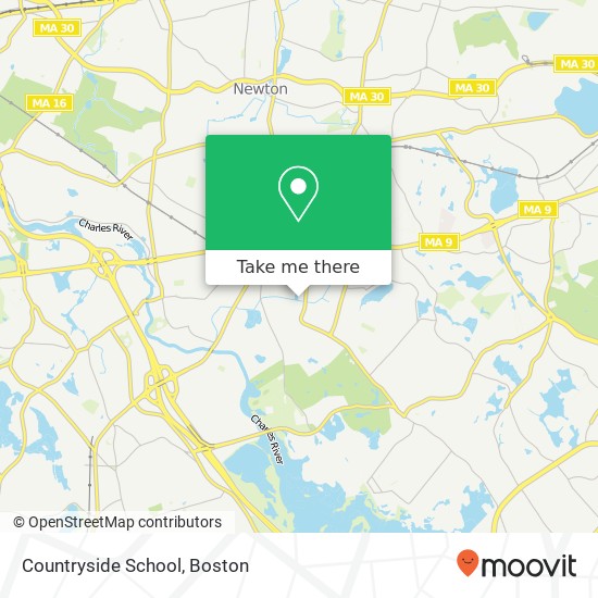 Mapa de Countryside School