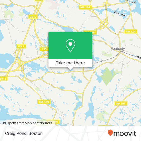 Mapa de Craig Pond