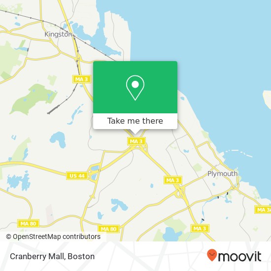 Cranberry Mall map