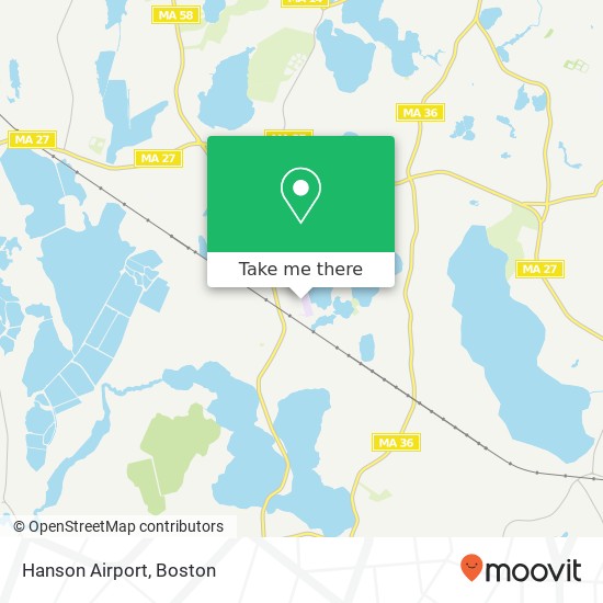 Mapa de Hanson Airport