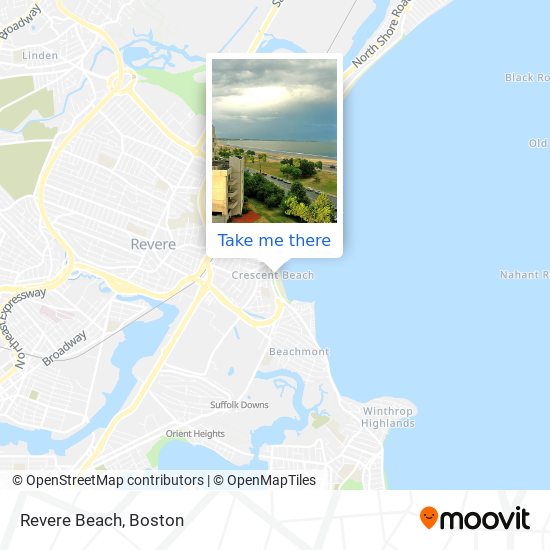 Mapa de Revere Beach