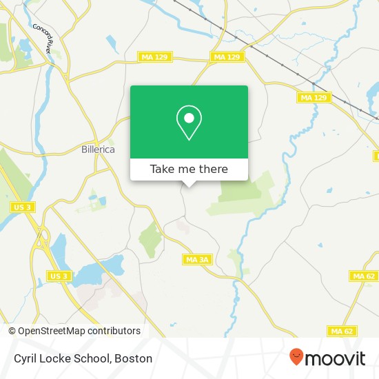 Cyril Locke School map