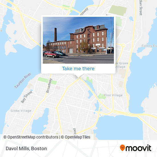 Davol Mills map