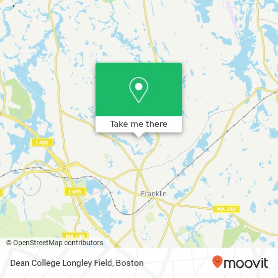 Mapa de Dean College Longley Field