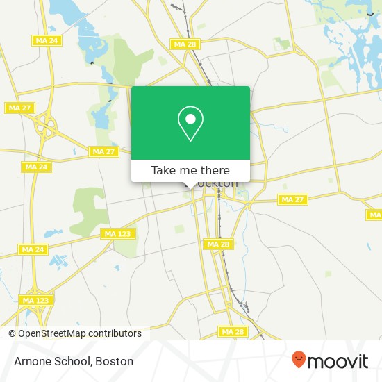 Mapa de Arnone School