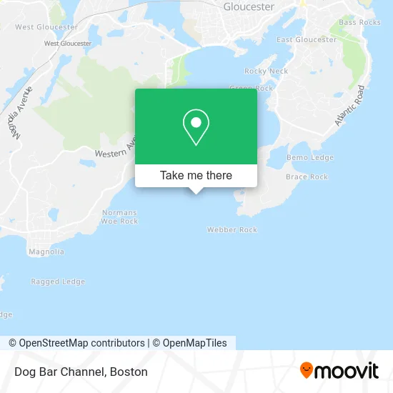 Dog Bar Channel map