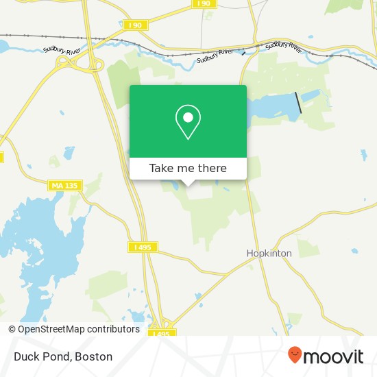 Mapa de Duck Pond