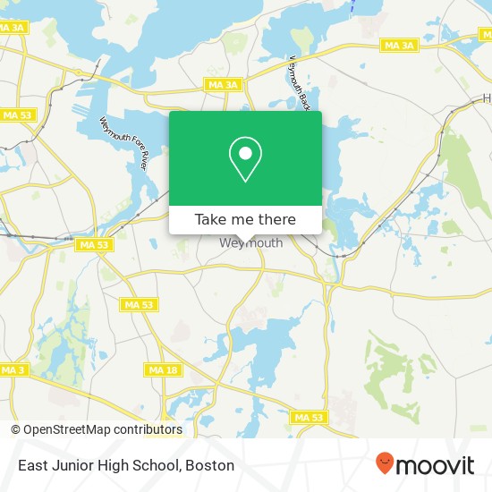 Mapa de East Junior High School