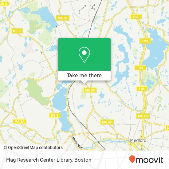 Flag Research Center Library map