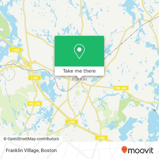 Mapa de Franklin Village