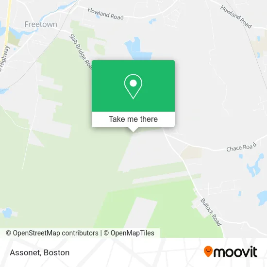 Assonet map