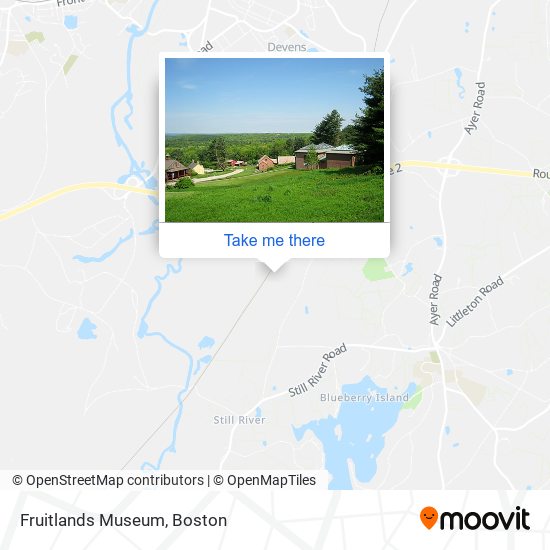 Mapa de Fruitlands Museum