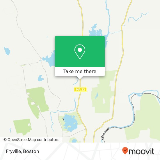 Fryville map