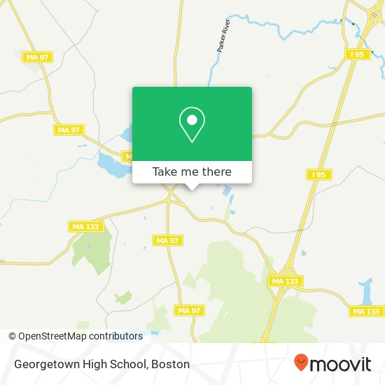 Mapa de Georgetown High School