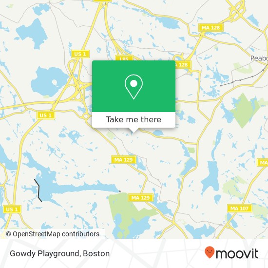 Mapa de Gowdy Playground