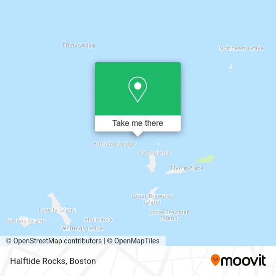 Halftide Rocks map