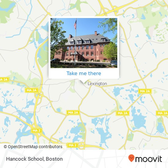 Mapa de Hancock School