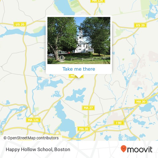 Mapa de Happy Hollow School