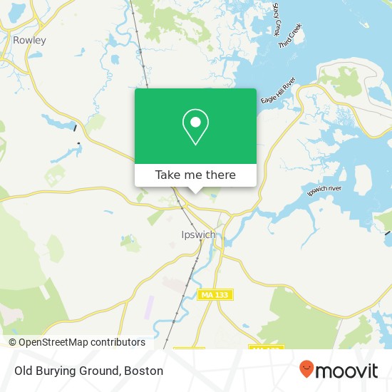 Mapa de Old Burying Ground