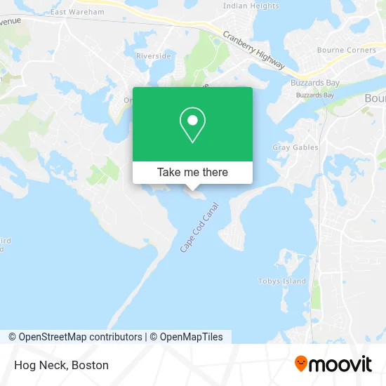 Hog Neck map
