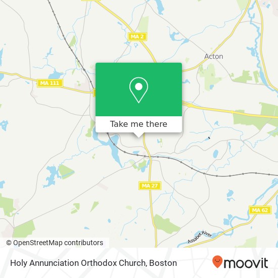 Holy Annunciation Orthodox Church map