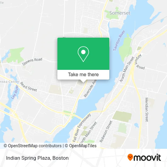 Mapa de Indian Spring Plaza