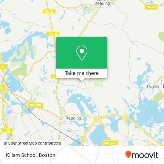 Killam School map