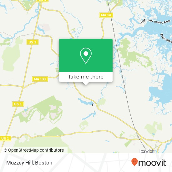 Mapa de Muzzey Hill