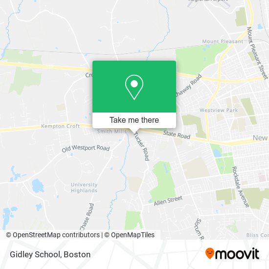 Gidley School map