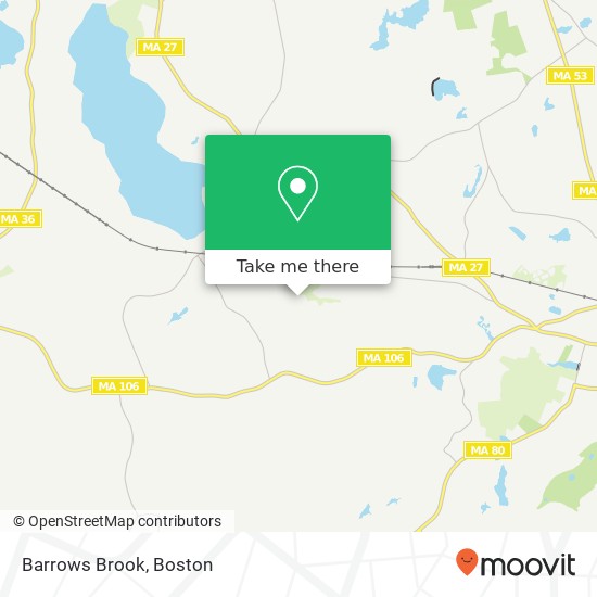 Mapa de Barrows Brook