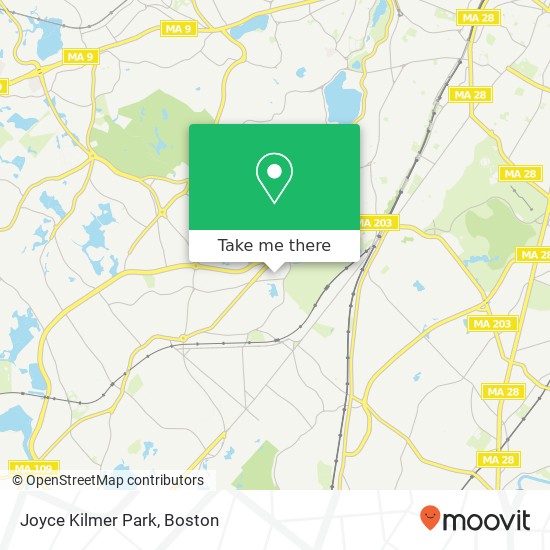 Mapa de Joyce Kilmer Park