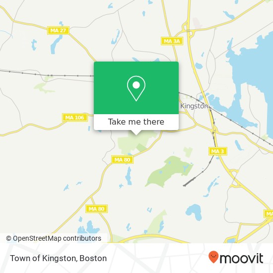 Town of Kingston map