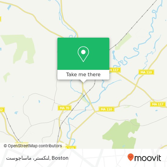 لنکستر، ماساچوست map