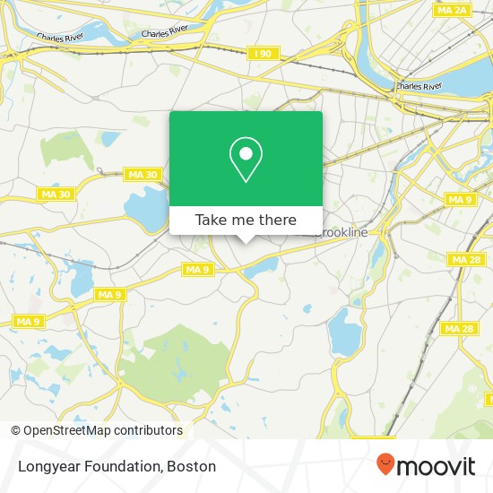 Mapa de Longyear Foundation