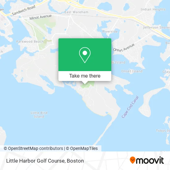 Little Harbor Golf Course map