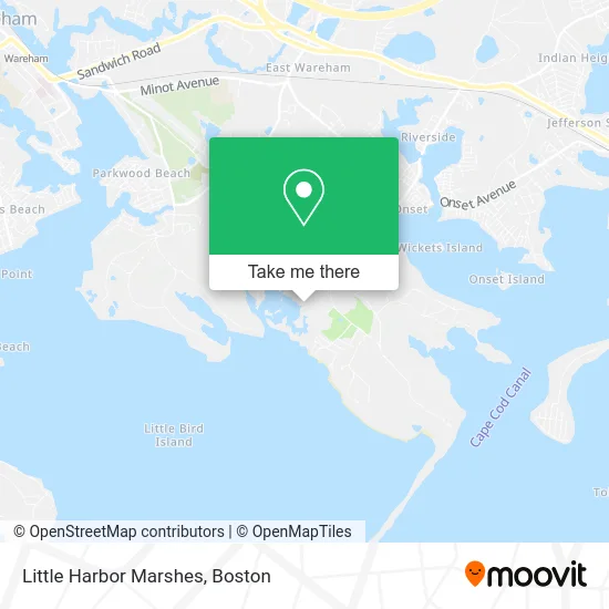 Little Harbor Marshes map