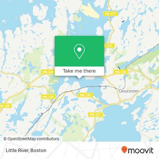 Mapa de Little River