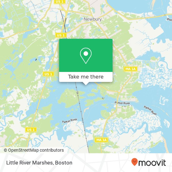 Little River Marshes map