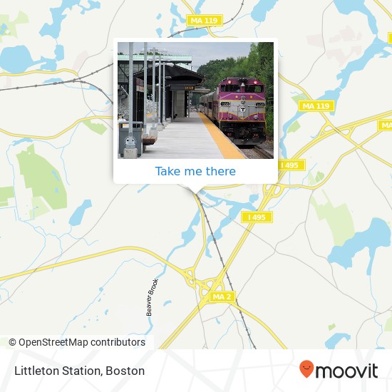 Mapa de Littleton Station