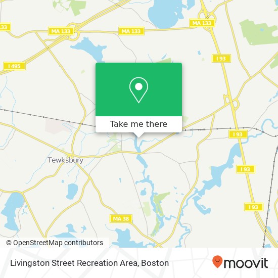 Mapa de Livingston Street Recreation Area