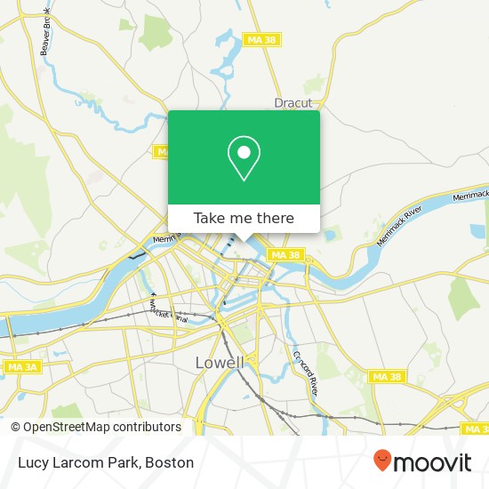 Lucy Larcom Park map