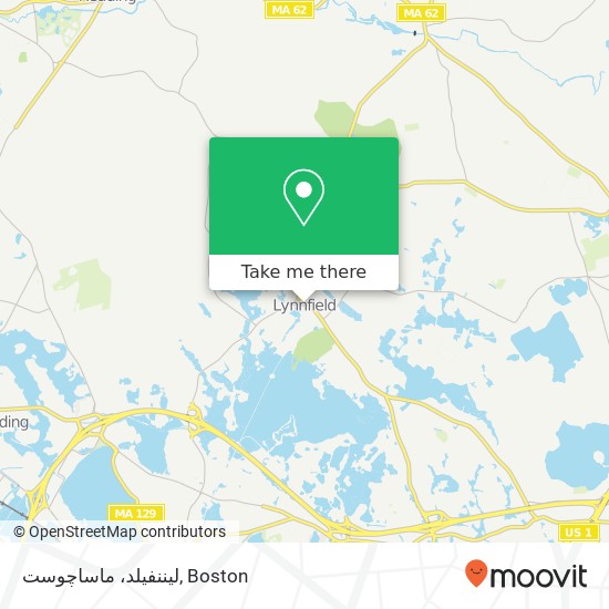 لیننفیلد، ماساچوست map